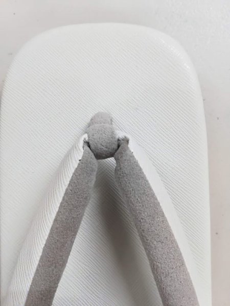 画像3: 男性用草履：HAKU432（ホワイトグレー） (3)