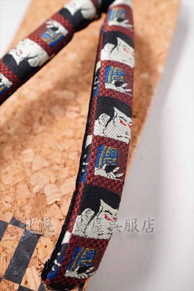 画像2: 男性用下駄：コルクにタイヤゴム！　歌舞伎・ＬＬサイズ (2)