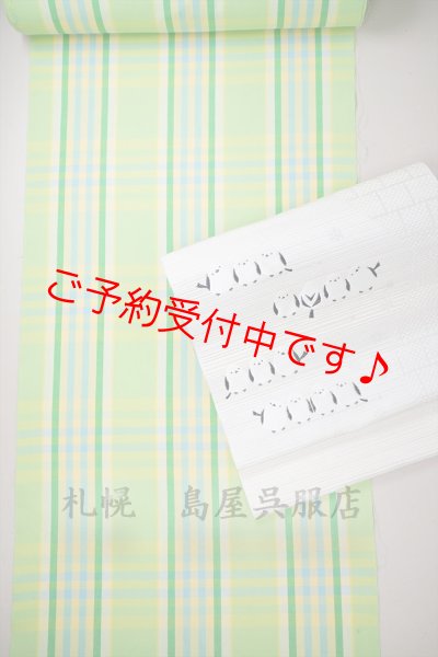 画像10: 八寸名古屋帯：【島屋オリジナル】シマエナガ (10)