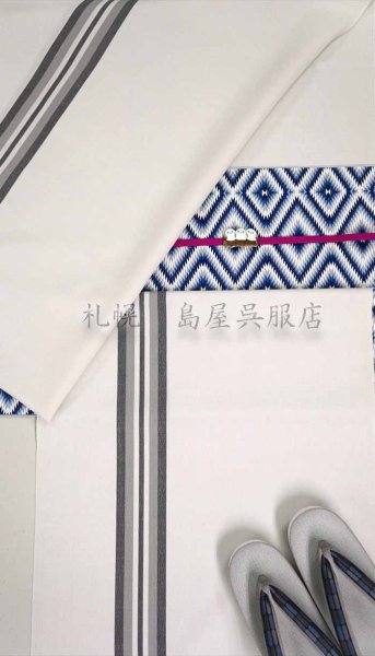 画像5: 【広幅】三勝：シルクウール／ライン (5)