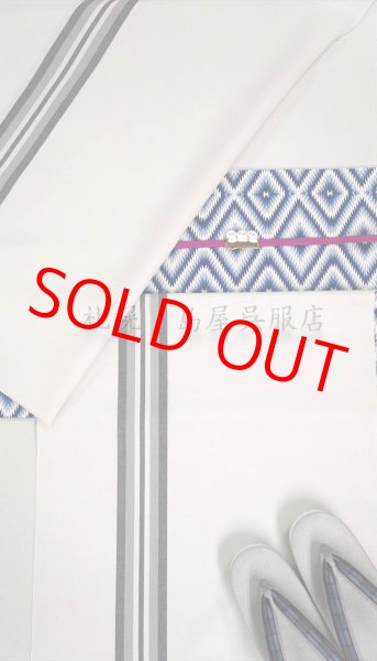 画像11: 女性用草履：カレンブロッソ・Mサイズ／プリズム８ブロック・ストーン (11)