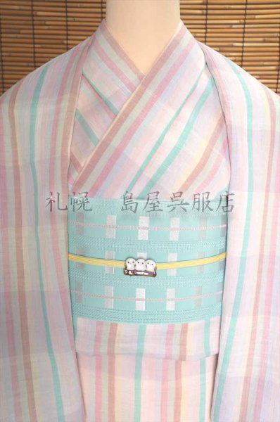 画像13: 帯留：島屋オリジナル 愛くるしい目が合う！シマエナガ・三つ子（七宝焼） (13)