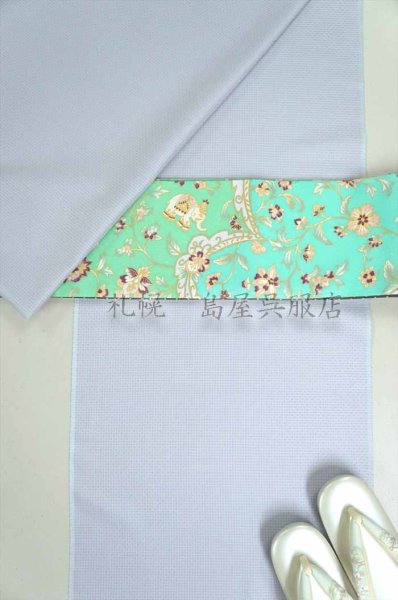 画像9: 【広幅】十日町紬：織の花 (9)