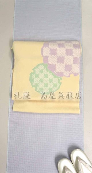 画像6: 【広幅】十日町紬：織の花 (6)