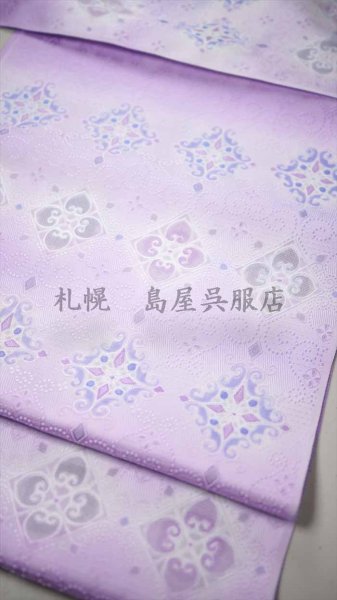 画像3: 九寸名古屋帯：きらめき（ワタマサ） (3)