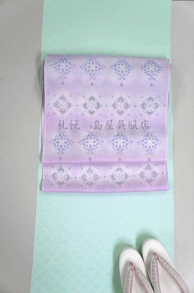 画像10: 九寸名古屋帯：きらめき（ワタマサ） (10)