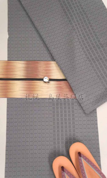 画像13: 女性用草履：ハナエモリデザイン・オレンジ系 (13)