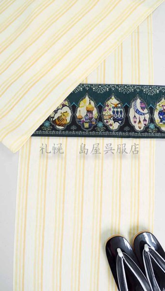 画像12: 小千谷縮：ビタミンカラー（オーガニックラミー・変わり織） (12)