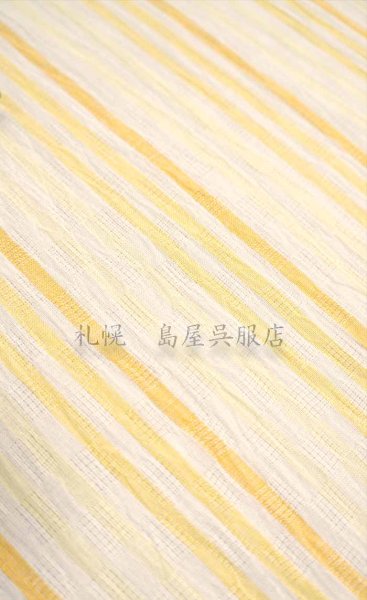 画像3: 小千谷縮：ビタミンカラー（オーガニックラミー・変わり織） (3)