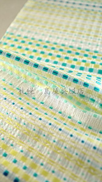 画像4: （夏）九寸名古屋帯：織道楽・あられぼかし (4)