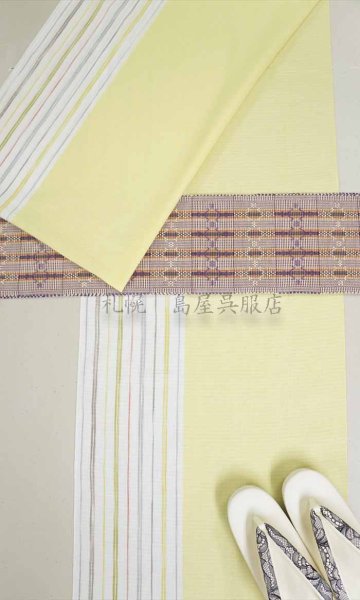 画像10: 女性用草履：カレンブロッソ・Mサイズ／ボタニカルレース・白に濃紺 (10)