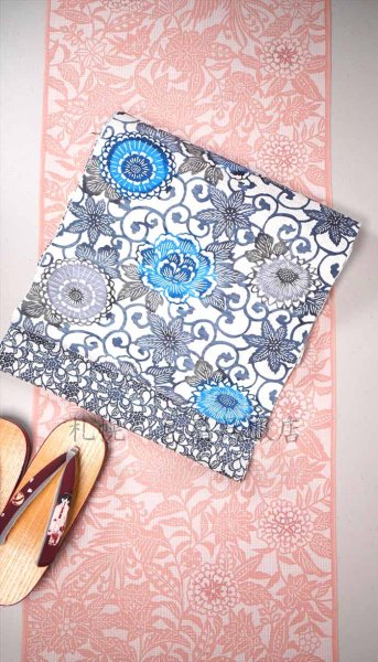 画像6: 女性用下駄：童女と手まり (6)