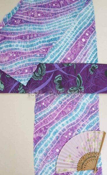 画像10: 【現品限り】半幅帯：西陣おおば・てふてふ (10)