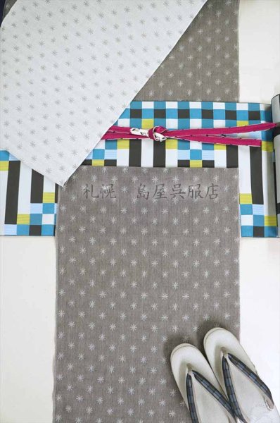 画像12: 八寸名古屋帯：マラケシュ　レイユール (12)