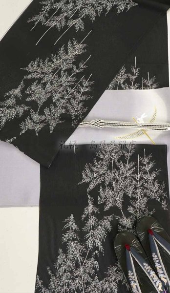 画像8: （夏）九寸名古屋帯：月の舟 (8)