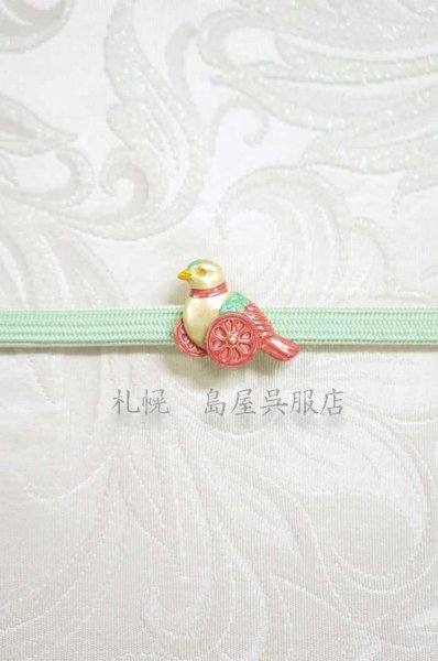 画像5: 帯留：鳩車 (5)