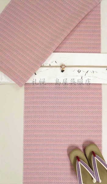 画像9: 半幅帯：【島屋オリジナル】シマエナガ柄／ワルエナガ柄 (9)