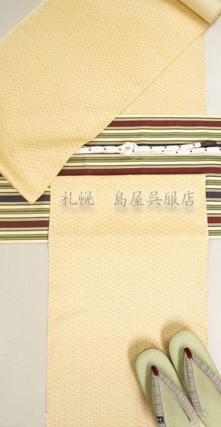 画像8: 八寸名古屋帯：紫野間道 (8)