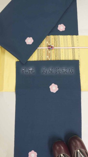 画像11: 九寸名古屋帯:ハイオ花織 (11)