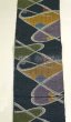 画像1: 八寸名古屋帯：手織り・かんはた紬 (1)