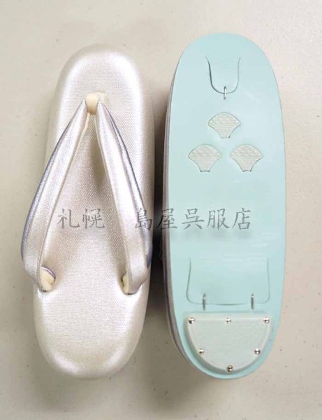 画像3: 女性用草履：フォーマル兼用・三段巻き（Ｍ） (3)