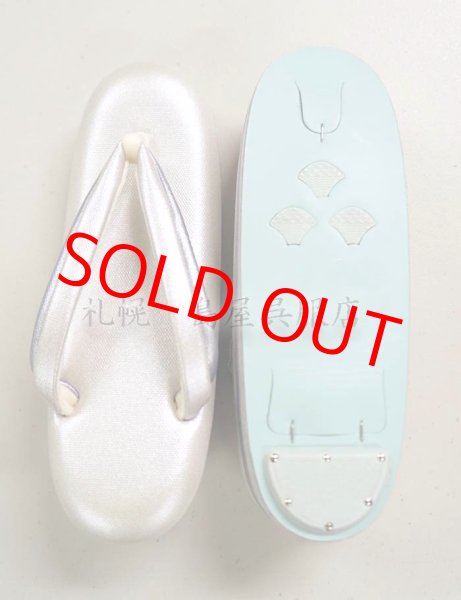 画像4: 女性用草履：フォーマル兼用・三段巻き（Ｍ） (4)