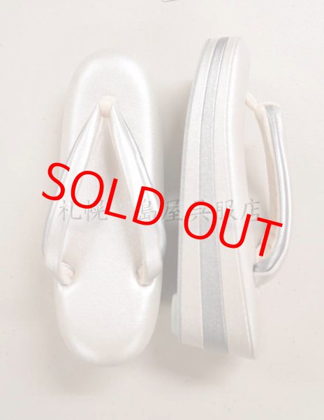 画像3: 女性用草履：フォーマル兼用・三段巻き（Ｍ） (3)