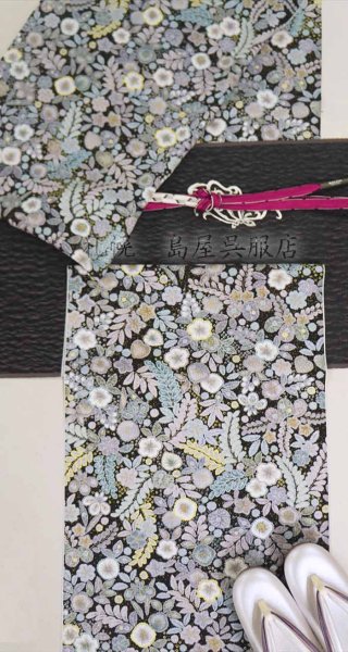 画像15: 九寸名古屋帯：バタフライ (15)