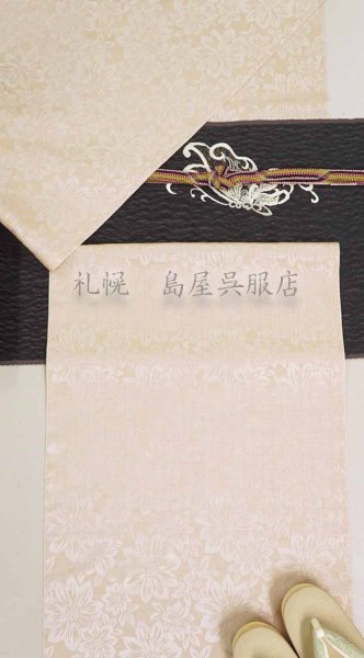 画像11: 九寸名古屋帯：バタフライ (11)