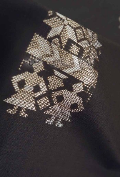 画像3: 大島紬：飛び柄（人形）　 (3)