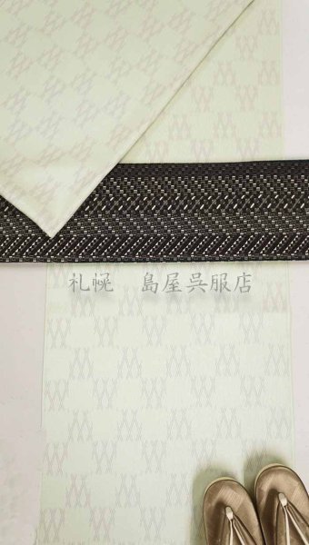 画像9: 女性用草履：カレンブロッソ・Ｍサイズ／市松ゴールド (9)