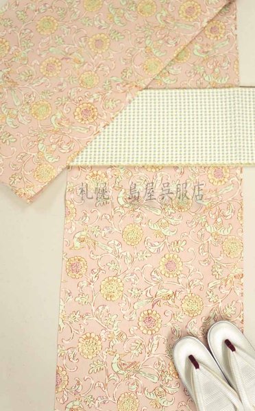 画像11: 女性用草履:セミフォーマルまでOK・しころ織にリング加工(M) (11)