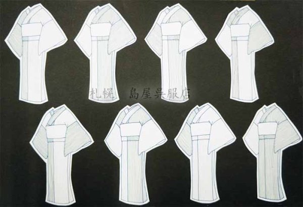 お仕立てによって、色々とイメージが変わります