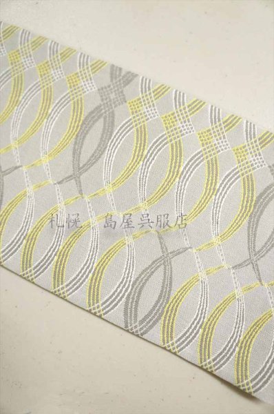 画像5: 59kimono半幅帯：リバーシブル　花のワルツ／四弦の調べ (5)