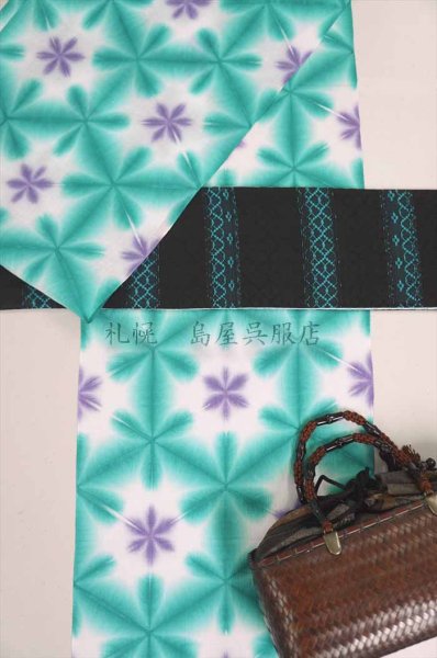 画像10: バッグ：竹かごバッグ・柿渋巾着 (10)