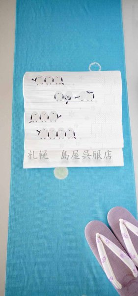 画像8: 【広幅】藤井絞:はごろ木綿 しゃぼん玉 (8)