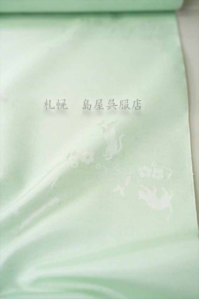 画像3: 紬：桐生織／影絵織・彩紬（ネコ） (3)