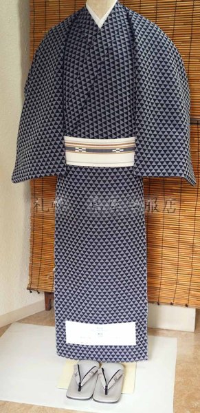 画像4: 米織小紋ｌｉｇｈｔ：鱗（ウロコ） (4)