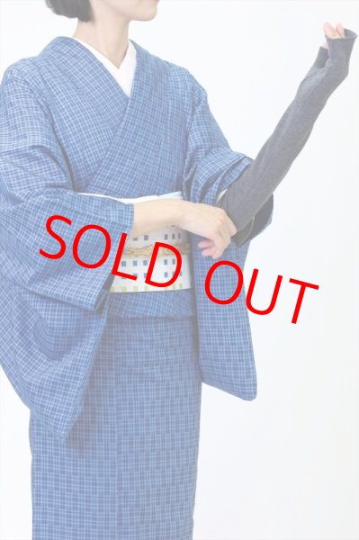 肘までの長さ（グレー）