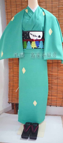 画像7: 藤井絞：はごろ木綿　ダイヤ (7)