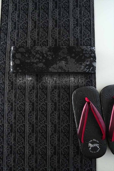 画像9: Gritter：平和（黒）〜木綿着物〜 (9)