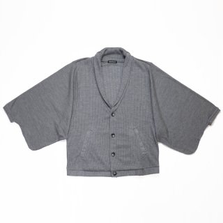 or slow インディゴ 藍染 半纏 着物 カーディガン カーディガン - 島屋