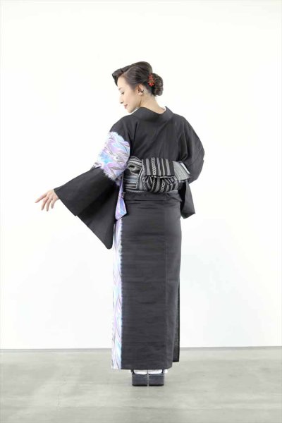 画像3: 59kimono　夜の水面 (3)