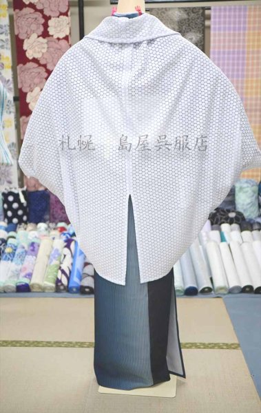 画像4: 【お仕立て上がり品】さかさまポンチョ（ホワイト） (4)