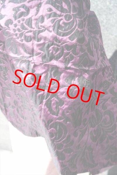 画像13: ショール・黄櫨染（こうろぜん）／赤紫系 (13)