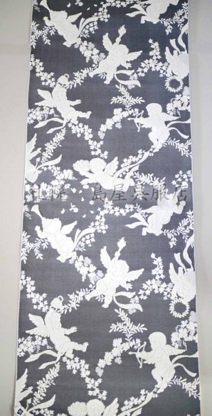 画像2: 八寸名古屋帯：クピド（島屋オリジナルカラー） (2)