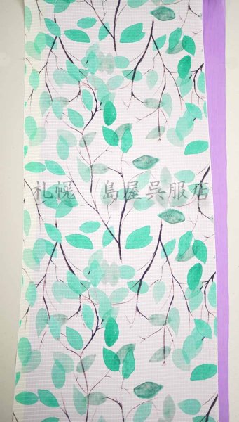 画像4: 長襦袢：きくちいまさん監修・彩加〜ｓａｉｋａ〜紫×紫【2025年版】 (4)