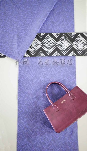 画像12: 米沢木綿:めんこっとん【迷路】/紫 (12)