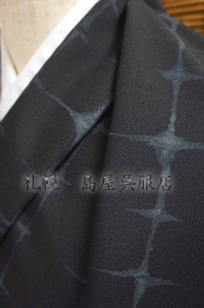 画像6: 【キングサイズ】ちりめん風／かすれ格子 (6)