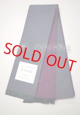 久しぶりに着物で高島屋お買い物！白い着物に赤・紺緑の手描き